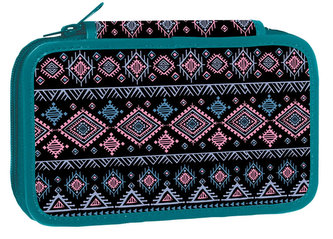 Školní penál dvoupatrový - Ethno