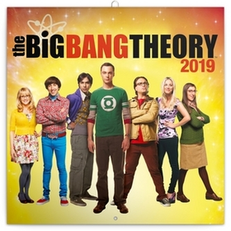 Kalendář poznámkový 2019 - Teorie velkého třesku, 30 x 30 cm