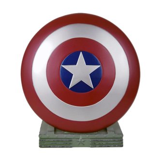 Pokladnička Marvel: Captain America Shield (výška 25 cm)