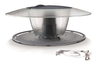 Krmítko pro ptáky BIRDYFEED ROUND šedý kámen 29,4cm