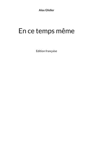 En ce temps même