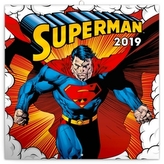 Poznámkový kalendář Superman 2019