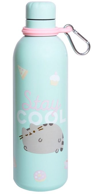 Nerezová outdoor láhev na pití Pusheen: Foodie (objem 500 ml)
