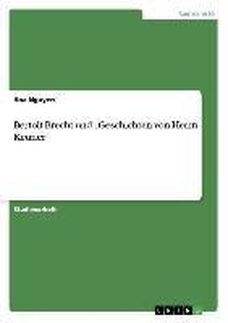 Bertolt Brecht und "Geschichten von Herrn Keuner"