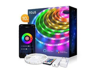 Smart LED pásek 12V 40LED/m IP65 36W RGB NOUS F2 10m WiFi Tuya