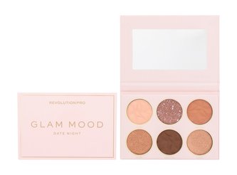 Revolution PRO Paletka 6 očních stínů Glam Mood Date Night 6 x 2 g woman