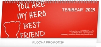 Teribear 2019, 33 x 12,5 - stolní kalendář
