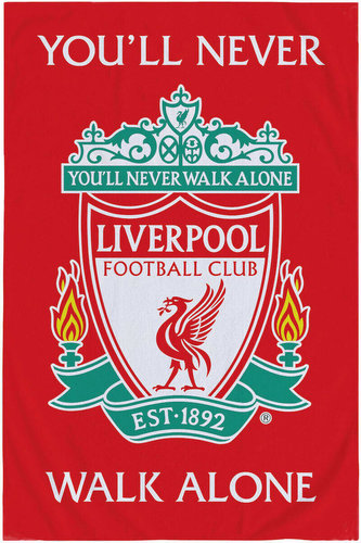 Fleece deka FC Liverpool: YNWA (110 x 140 cm)
