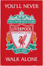 Fleece deka FC Liverpool: YNWA (110 x 140 cm)