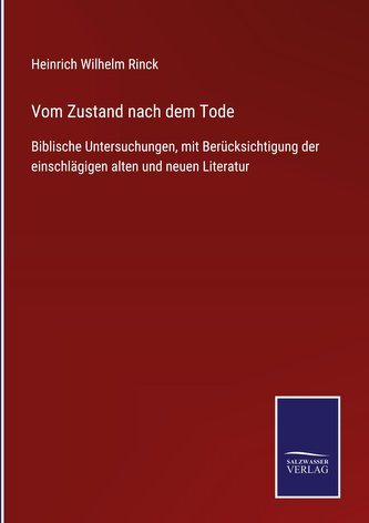 Vom Zustand nach dem Tode