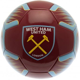 Fotbalový míč FC West Ham United: vzor NS (velikost 5)