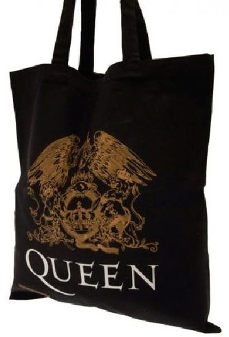 Shopping taška na rameno Queen: Logo (37 x 41 cm)