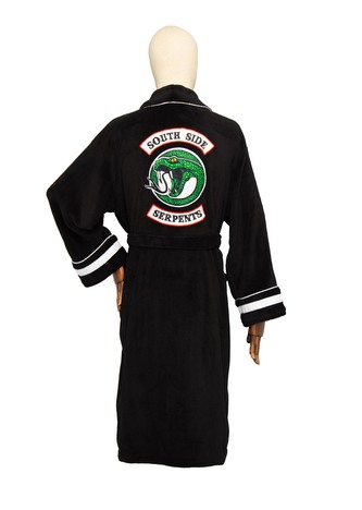 Dámský župan Riverdale: South Side Serpents (univerzální) černá