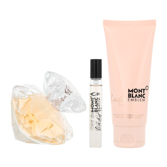Mont Blanc Lady Emblem EDP 75 ml + EDP MINI 7,5 ml + BL 100 ml W