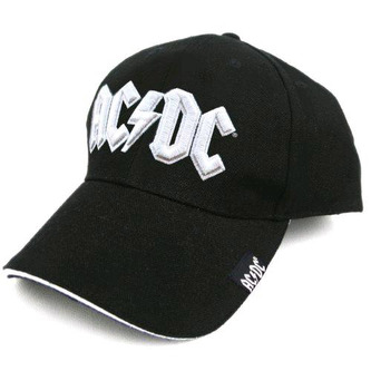 Kšiltovka AC/DC: Logo (nastavitelná) černá bavlna