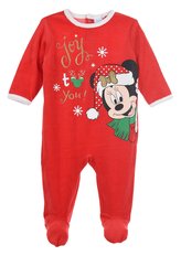 OVERAL MINNIE vánoce - velikost 12 m.