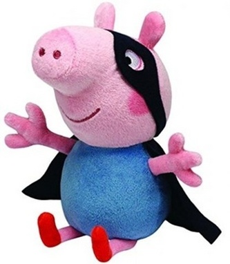 Beanie Babies Lic PEPPA PIG superhrdina