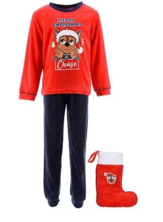 KOMPLET PYŽAMO + PUNČOCHA TLAPKOVÁ PATROLA - velikost 5