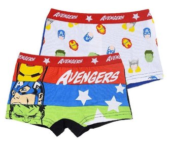 SADA 2 KS BOXERKY AVENGERS bio - velikost 6-8