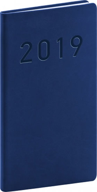 Kapesní diář Vivella Classic 2019, modrý