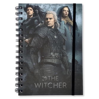 Blok s kroužkovou vazbou Netflix|The Witcher|Zaklínač: Connected By Fate (A5|21 x 14,8 cm)