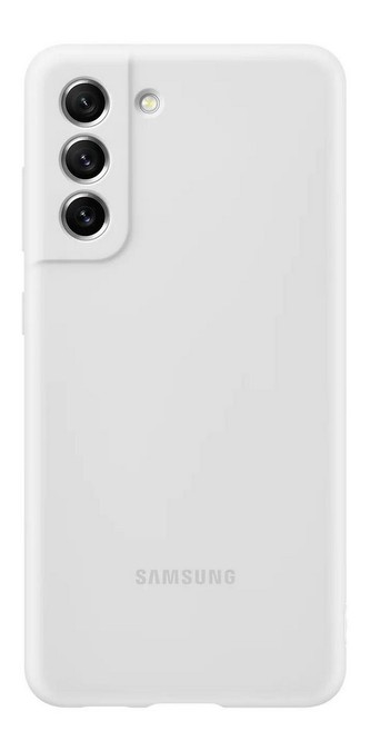 Samsung EF-PG990TW Silicone Cover S21 FE, White