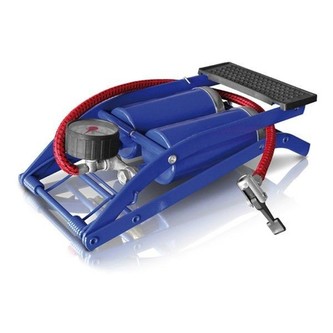 Pumpička nožní s manometrem dvoupístová ERBA ER-03028