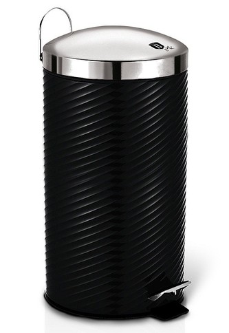 Koš odpadkový nerez 20 l Royal Black Collection BERLINGERHAUS BH-6446