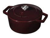 Pekáč litinový s poklicí 24 cm Burgundy Line BERLINGERHAUS BH-6497