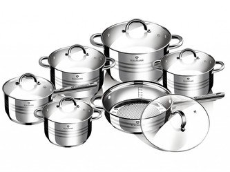 Sada nádobí nerez 12 ks Gourmet Line BLAUMANN BL-1410