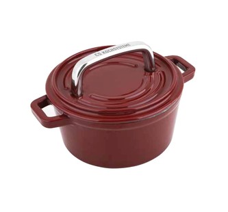 Pekáč s poklicí litinový ALPEN 14 cm červená