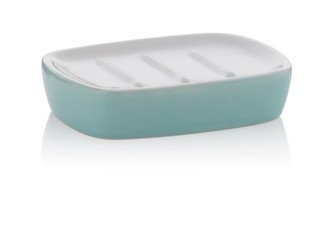 Miska na mýdlo LINDANO keramika mentolová KELA KL-20335
