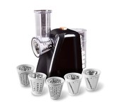 Elektrické struhadlo na zeleninu a ovoce Black Silver Collection