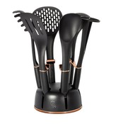 Kuchyňské náčiní ve stojanu sada 7 ks Black Rose Collection BERLINGERHAUS BH-6209