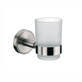 Držák na kartáčky MARBEA  18/10 nerez, akryl KELA KL-21580