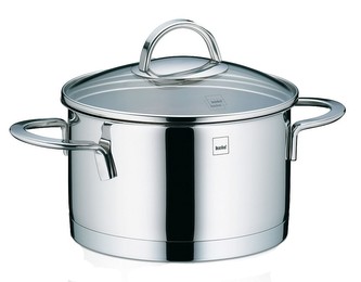 Hrnec nerez se skleněnou poklicí 1,7 l CAILIN KELA KL-10958