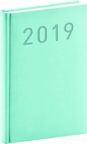 Denní diář Vivella Fun 2019, tyrkysový,