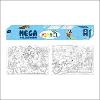 Mega omalovánka Piráti