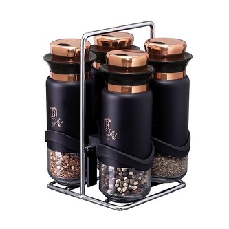 Kořenky ve stojanu sada 5 ks Black Rose Collection