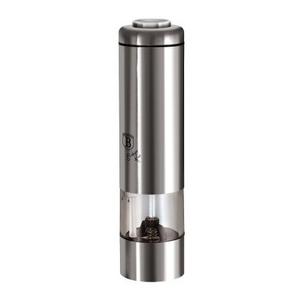Mlýnek na pepř a sůl elektrický Carbon Metallic Line BERLINGERHAUS BH-1979