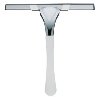 Stěrka do koupelny VISTA, nerez 18/8, bílá KELA KL-21790