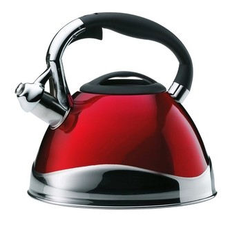 Konvice pískací VARUS, nerez 3 l, červená KELA KL-11658