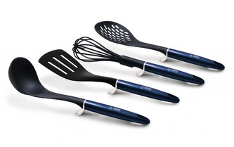 Kuchyňské náčiní sada 4 ks Aqumarine Metallic Line