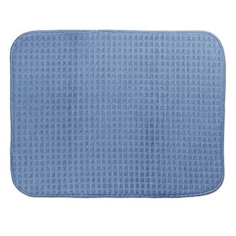 Odkapávací podložka na nádobí RAPIDA 50 x 39 cm modrá