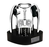 Kuchyňské náčiní ve stojanu sada 4 ks Royal Black Collection BERLINGERHAUS BH-1969