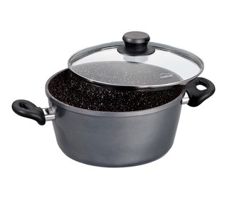 Hrnec s mramorovým povrchem 20 cm STONELINE WX-7295