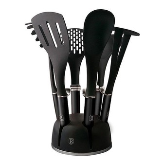 Kuchyňské náčiní ve stojanu sada 7 ks Carbon PRO Line