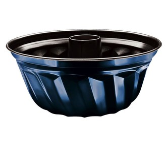 Forma na bábovku s titanovým povrchem Aquamarine Metallic Line