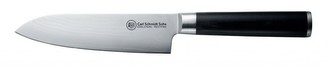 Nůž santoku damascénská nerezová ocel 18 cm KONSTANZ CS Solingen CS-071288