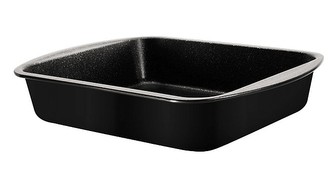Plech na pečení hluboký s nepřilnavým povrchem hluboký 40x28x5,7cm Black Rose Collection BERLINGERHAUS BH-1434